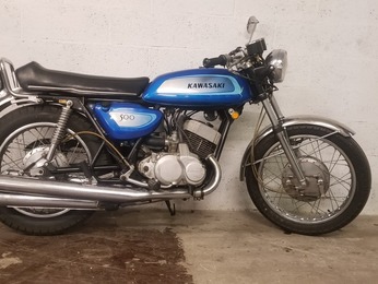 MACH III 500 H1 KAWASAKI GRIS